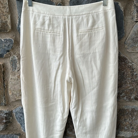 ALEXANDER WANG Vantage wool blend White trouser Size Women 4 - Picture 6 of 10